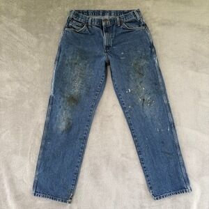 Dickies Jeans Mens 34X32 Carpenter Straight Mid Rise Workwear Grunge Denim